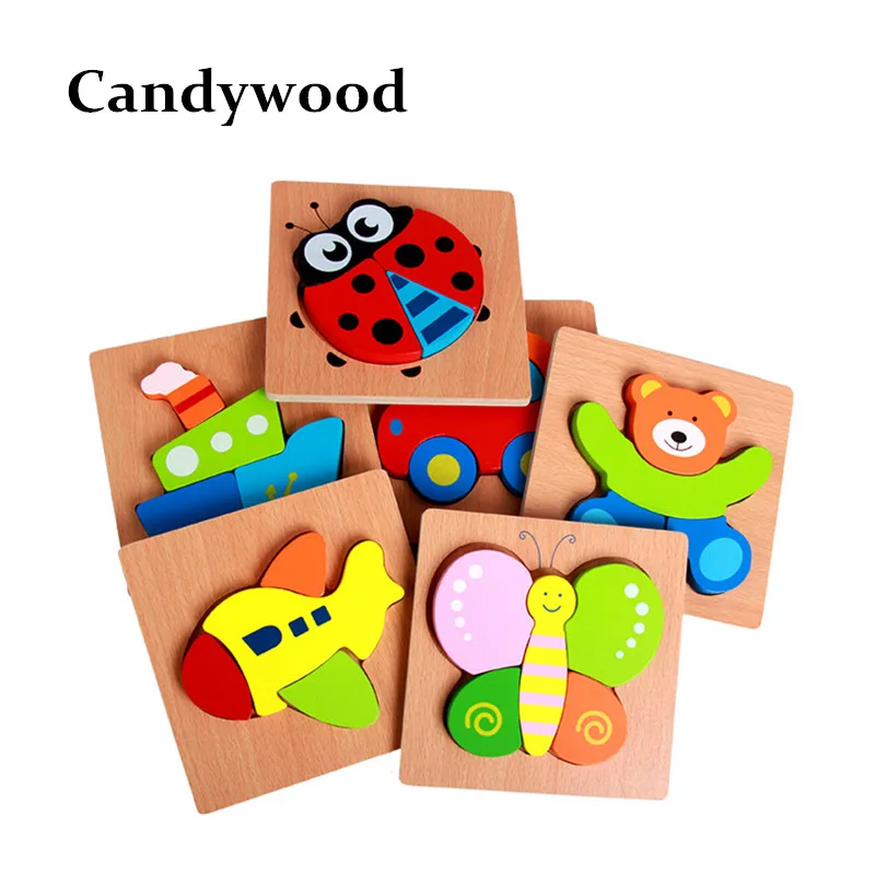 wooden baby puzzle toys