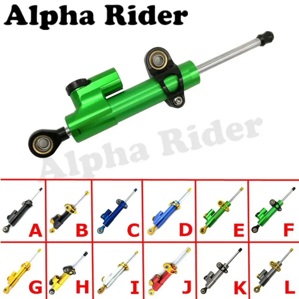 Motorcycle Adjustable Steering Damper Stabilizer for KAWASAKI ZX 6R 9R