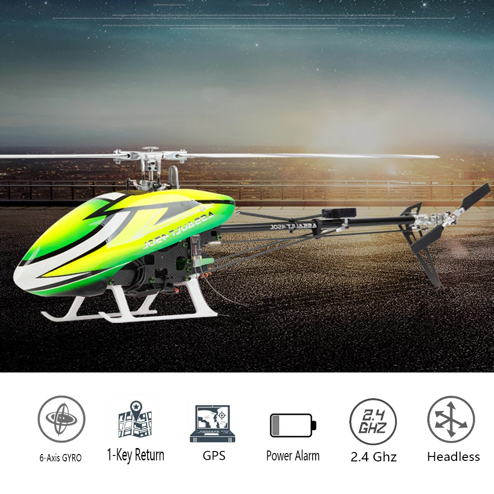 Умных дронов 450L 6CH RC вертолет 450L 6CH 3D 6-axis-Gyro Flybarless gps RC вертолет RTF 2,4 ГГц RC игрушки