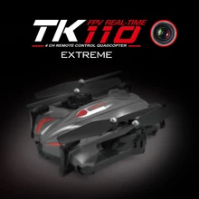 Skytech TK110hw Карманный Радиоуправляемый Дрон Wifi камера TKKJ Вертолет FPV Elfie Квадрокоптер в реальном времени передача высота удержания