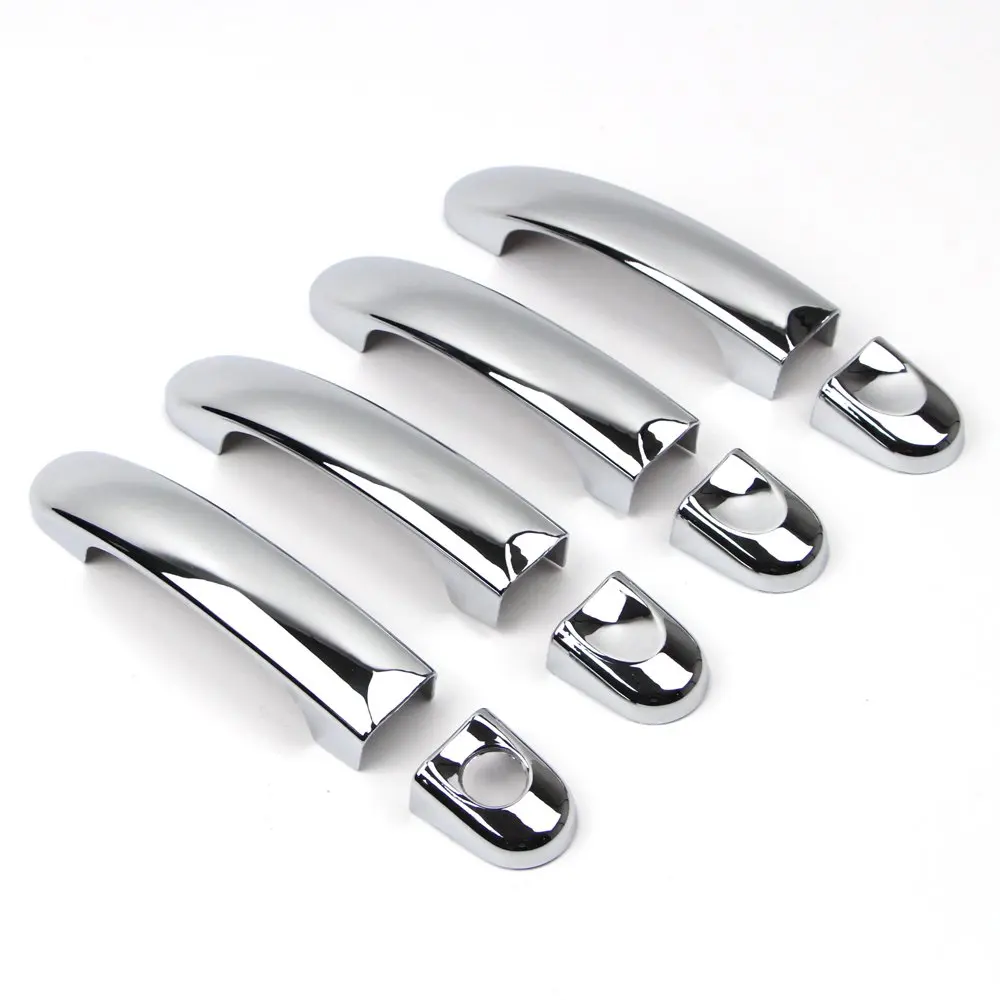 Крышка дверной ручки для Φ T5 2003 2013 ABS Chrome mould Trim Bezel с умным отверстием