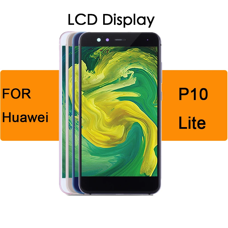 

5.0inch Display Touch Screen Assembly Replacement with frame For HUAWEI P10 Lite LCD LX2J LX2 LX1A L03T LX3
