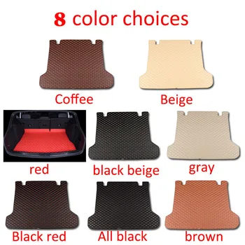 

Custom fit car Trunk mats for Toyota Camry Corolla RAV4 Prius Prado Highlander Sienna zelas 5D carpet liner