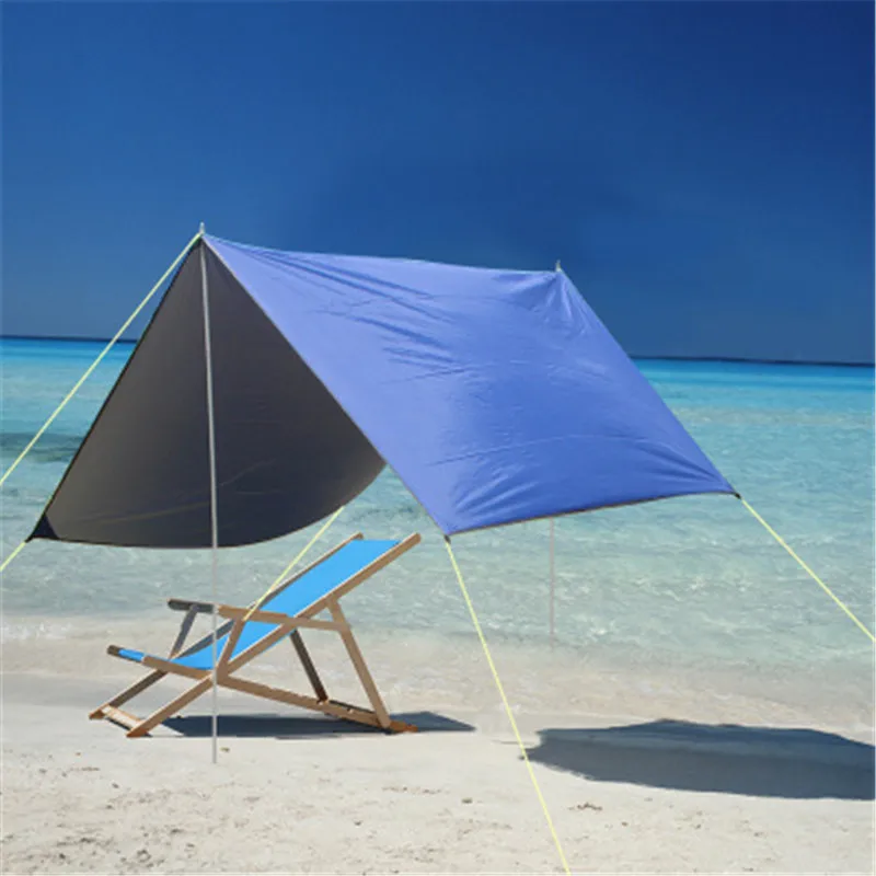 AUTO Outdoor Sun Shelter Sun Shade Waterproof Rainfly Camping Cushion