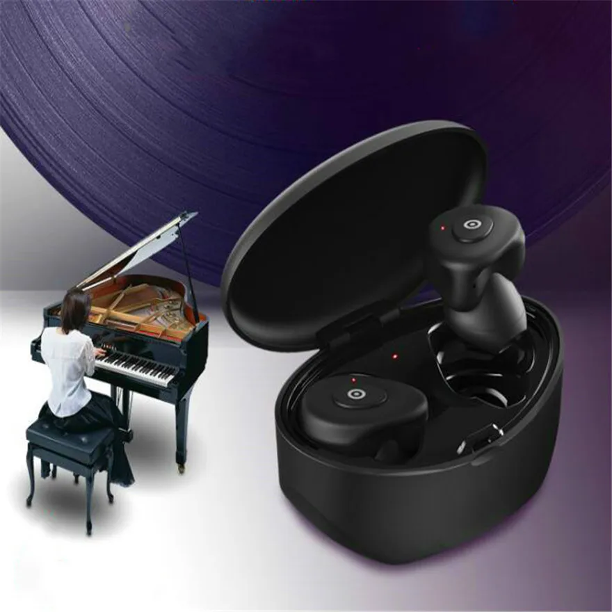 

Active Noise Reduction Wireless Micro Gaming Headset Invisible Earpiece Audio Bluetooth Earplugs Micro Earpieces True 5.0 Earbud