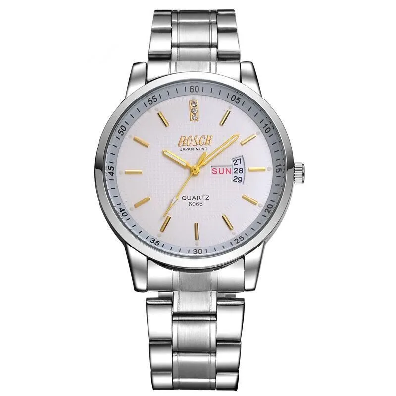 

zou's 2018 new men's watch male student mechanical watch automatic waterproof fashion simple leather tide men's watch