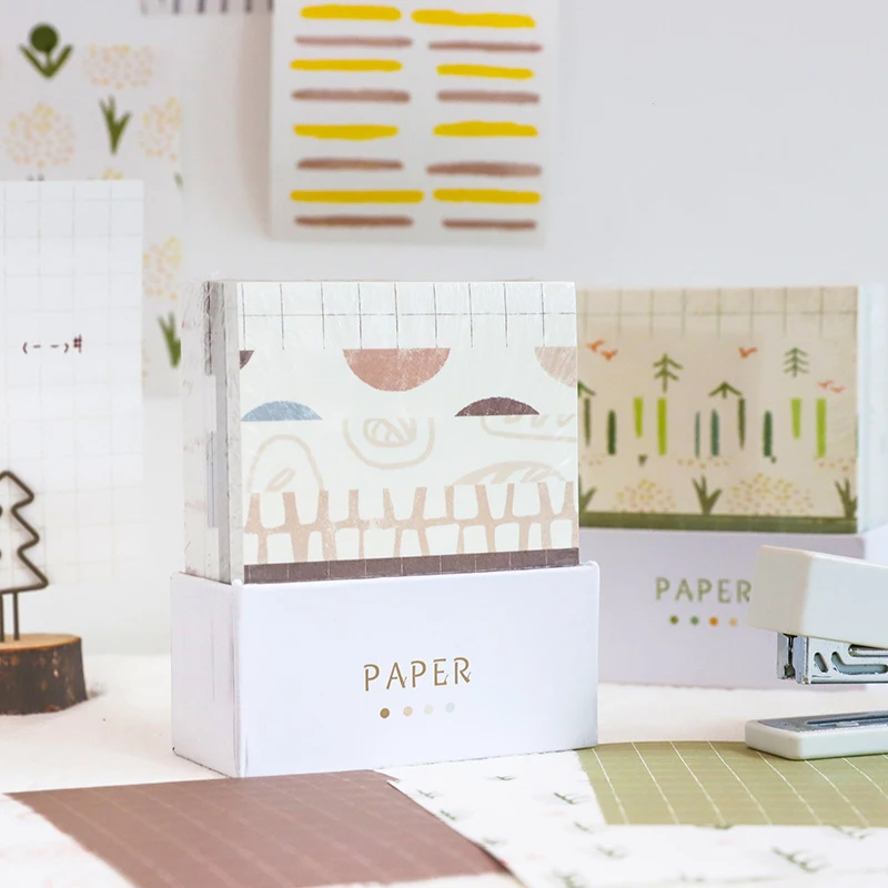 

250 SHEETS Kawaii Grid Cloud Memo Pad Word Pocket Agenda Planner List Notepad Diary Stationery School Office Supplies sl2083