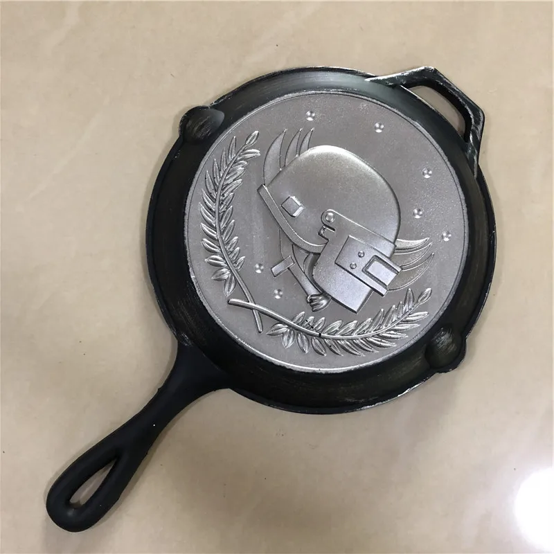 1:1 Косплей оружие реквизит PUBG Saucepan игры аниме ролевые игры Хэллоуин Cos дети подарок безопасности PU 42 см