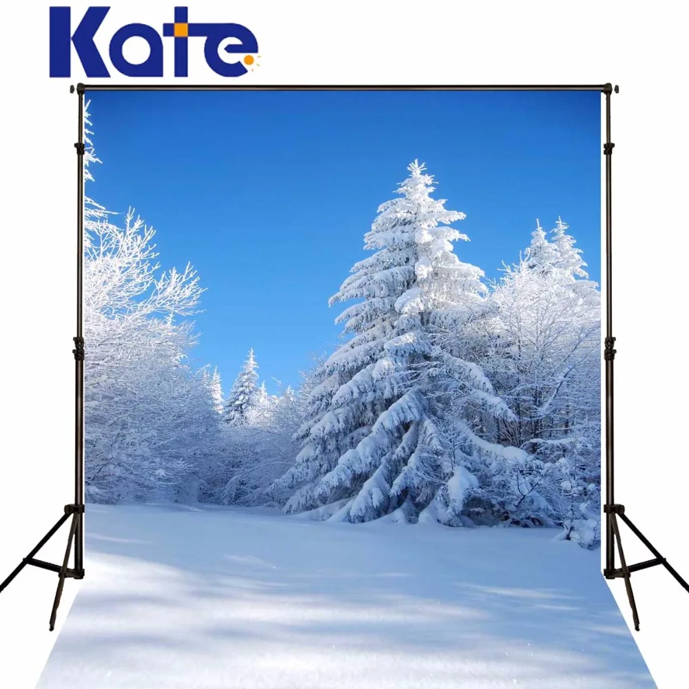 

Kate Christmas Snow Photography Studio Backdrop Frozen Snow White Bling Bling Beads For Newborn Photo Background