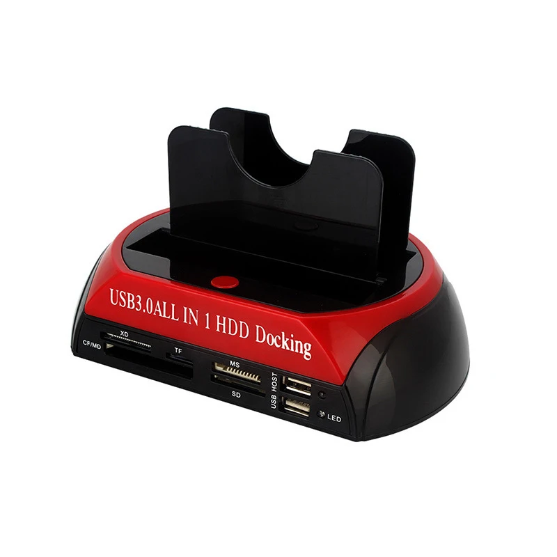 Док станция для всех жестких дисков USB 3 0 разъем чтения нескольких карт корпуса HDD