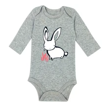 New child Bodysuit Child Lady Boy Garments 100%cotton Cartoon print Lengthy sleeves Toddler Clothes 1Pcs 0-24 months
