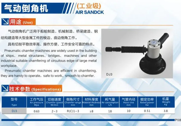 Пневматические инструменты Инструменты daewoo стиль DJ3 air sandck корабль машины фасок фаски circutous край