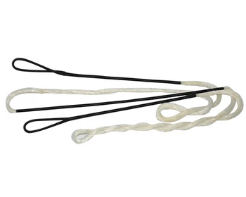 

158cm archery bow string dacron string black and white 12 strands bow rope 1pc