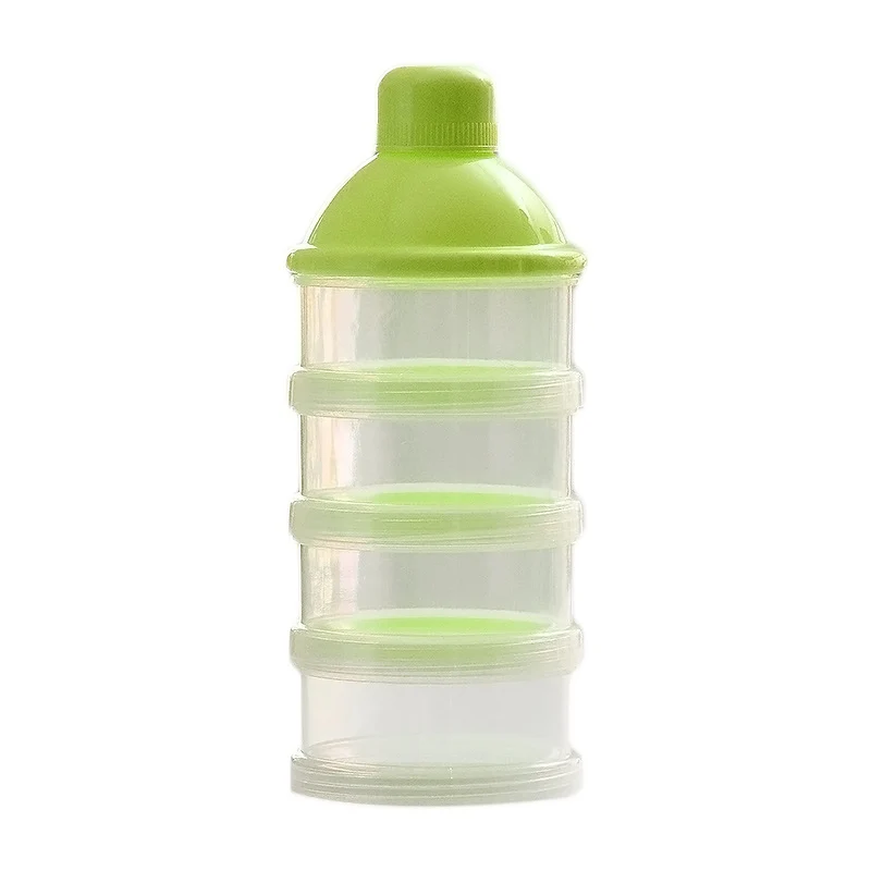 Portable Infant Milk Powder Container 4 Layers Moistureproof Baby