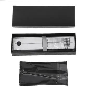 

Turntable Phono Phonograph Cartridge Adjustment Ruler Calibration Gauge LP Stylus Alignment Protractor Tool Mirror Azimuth #418