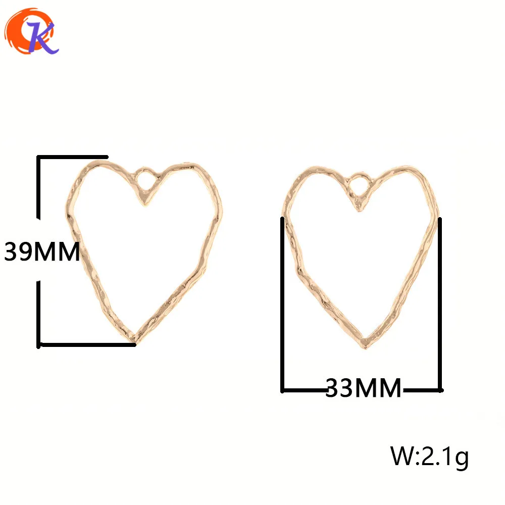 Сердечный Дизайн 50 шт 33*39 мм ювелирные аксессуары/серьги аксессуары/сплав цинка/в форме Золотого сердца/Сделай сам/ручная работа/застежки для сережек