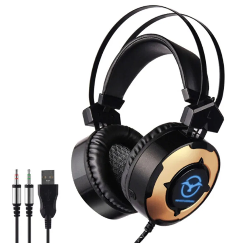 Buy Wired Metal Gaming Headset Headband Bass Game