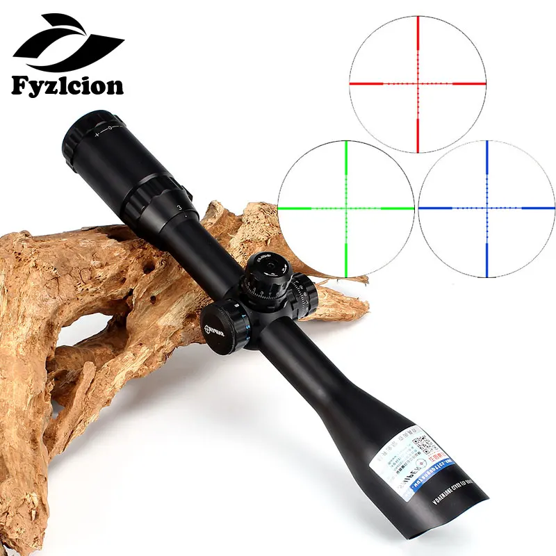 

Hunting SNIPER 3-9X40 1" Full Size Tactical Optical Sight Mil-dot Locking Resetting RifleScope with Picatinny Weaver Rings