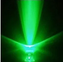 

Free Shipping 1000pcs/lot Ultra Bright Round Green Light 5mm LED Diode