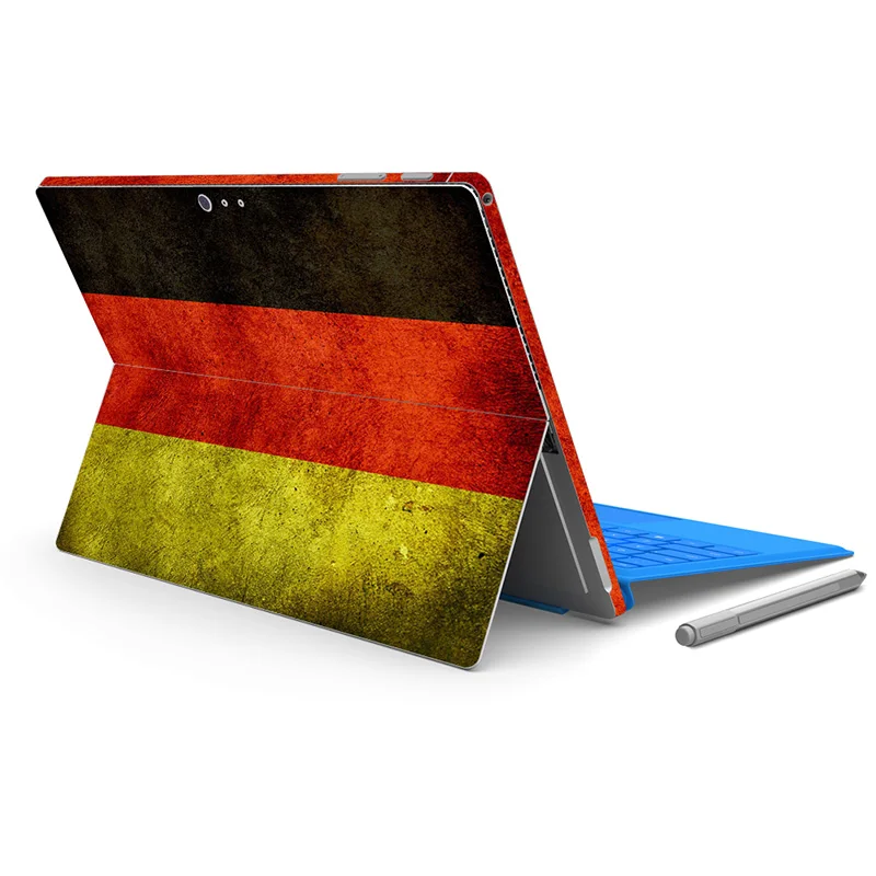 Флаг OEM Высокое качество Точная крутая наклейка для ноутбука для microsoft Surface Pro 4/Pro крышка наклейки аксессуары обертывание - Цвет: TN-Pro4surfa-0022