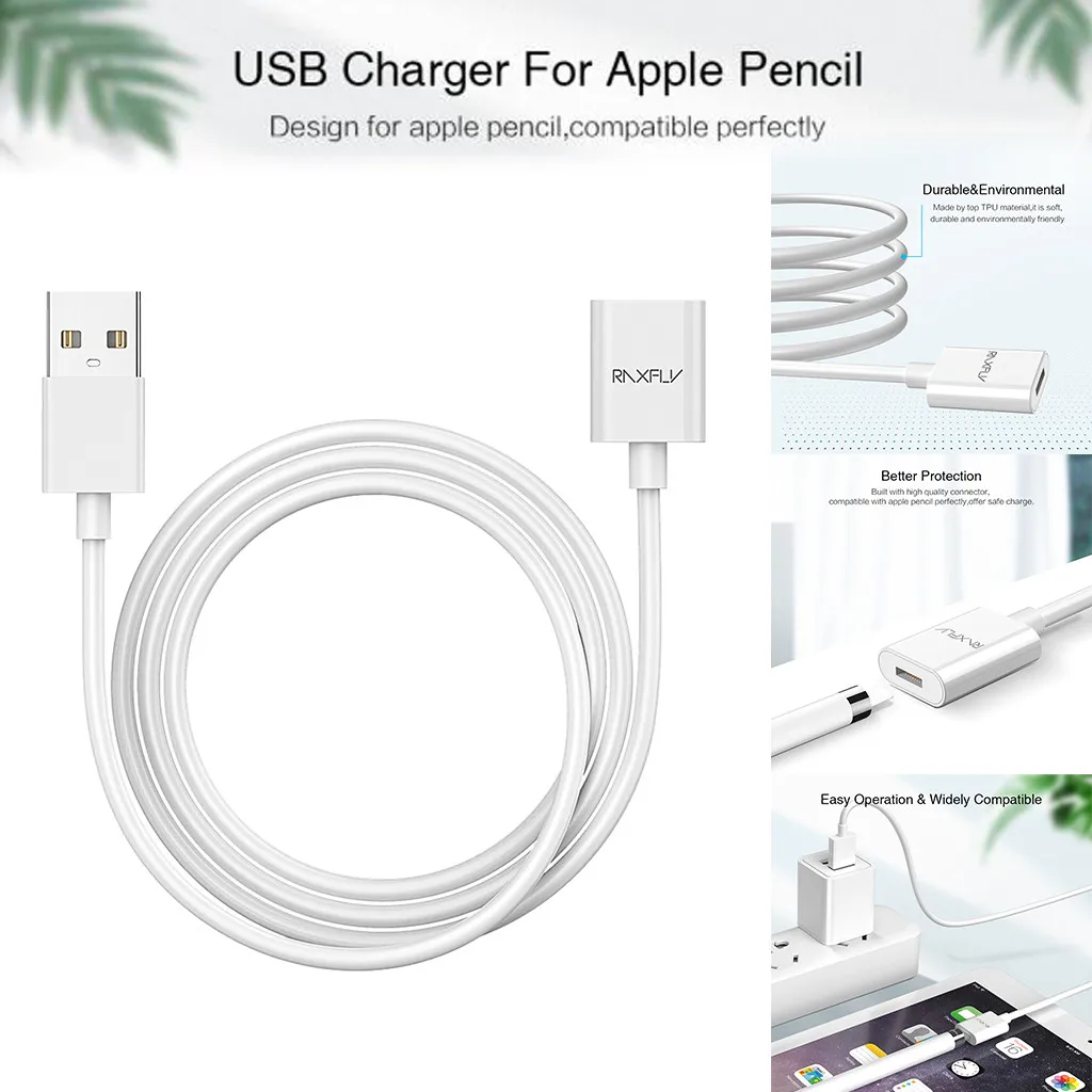 USB до 8Pin зарядный кабель 1 м расширенная линия зарядное устройство для быстрой зарядки кабель Шнур для Apple для iPad pro карандаш# BL5