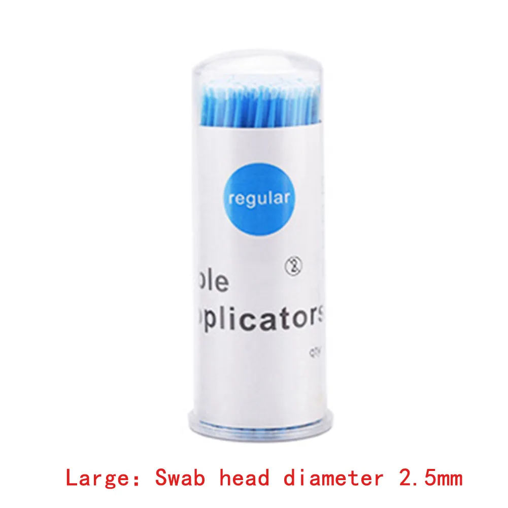 

100Pcs Disposable Health Care Tip Eyelash Extension Makeup Brushes Applicators Swab Individual Mascara Tool Cotton