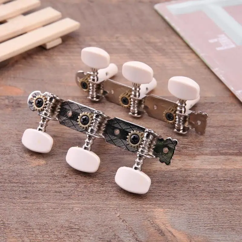 1 Pair Left Right Classical Guitar String Tuning Pegs Machine Heads Tuners Keys Part 3L3R Professional Guitar Parts Accessories