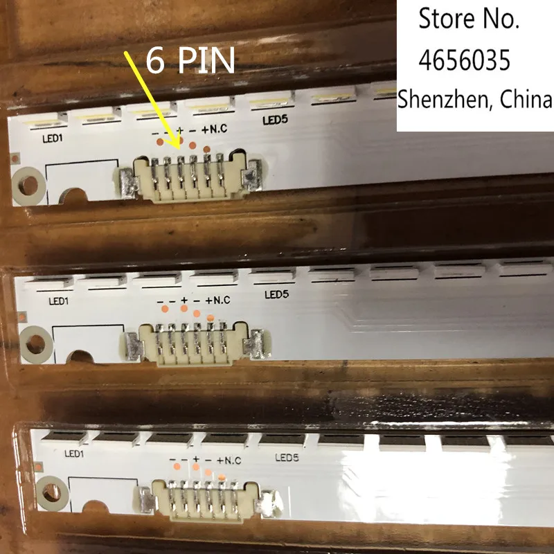 NEW 6V LED Backlight strip 44 lamp For 2012svs32 7032nnb 2D V1GE-320SM0-R1 32NNB-7032LED-MCPCB UA32ES5500 UE32ES6557 UE32ES6307