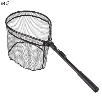 

81cm Folding Fishing Net Portable Retractable Aluminum Alloy Net Fishing Tackle Fishing Tool