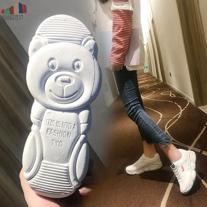 

Chunky Sneakers Platform 2019 Casual Shoes Mesh tenis Glitter White dames Sneakers Women Shoes Trainers basket chaussure femme