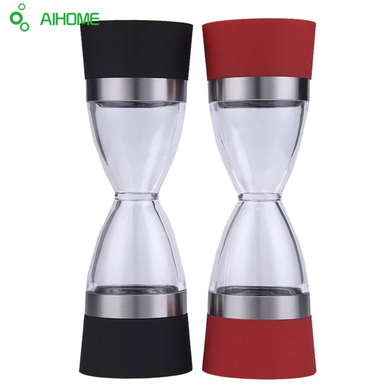 Acier Inoxydable Sel Poivre Mill Grinder Shaker électronique auto interaction