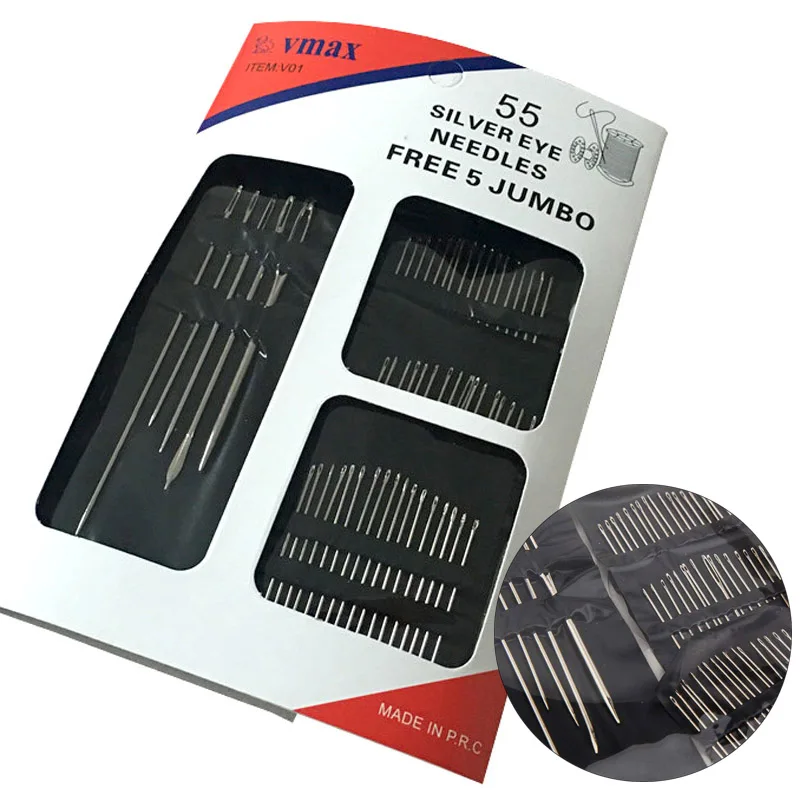 

High Quality 1Set Hand Stitch Set Stainless Accessories Sale Pins Sewing Needles Steel New