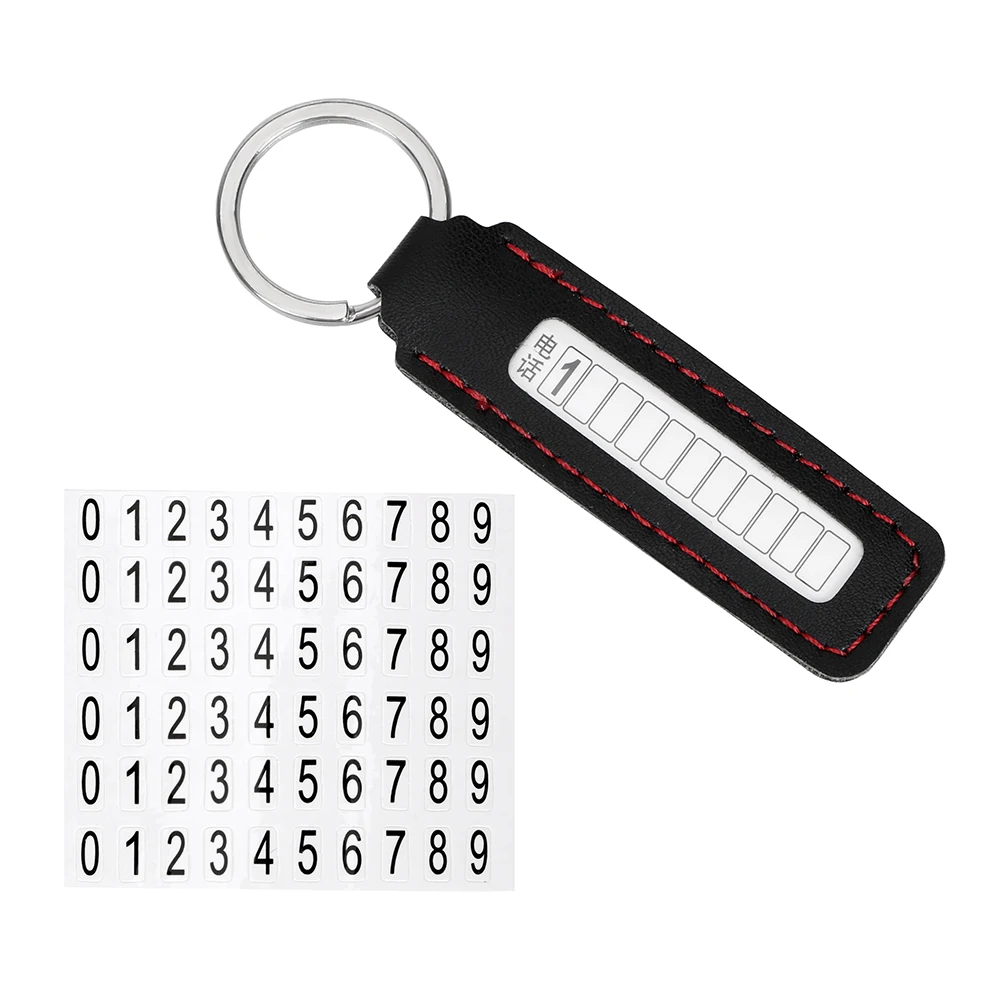 FORAUTO автомобильный брелок с защитой от потери, телефон, номер, карта, брелок, номерной знак, брелок для ключей, автомобильный стиль, автомобильный брелок для ключей, подарок