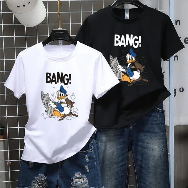 

Cute Cartoon Print Women T shirt Spring Summer New Style Short Sleeve O Neck Women Tops Tees Casual Loose Tee shirt Femme