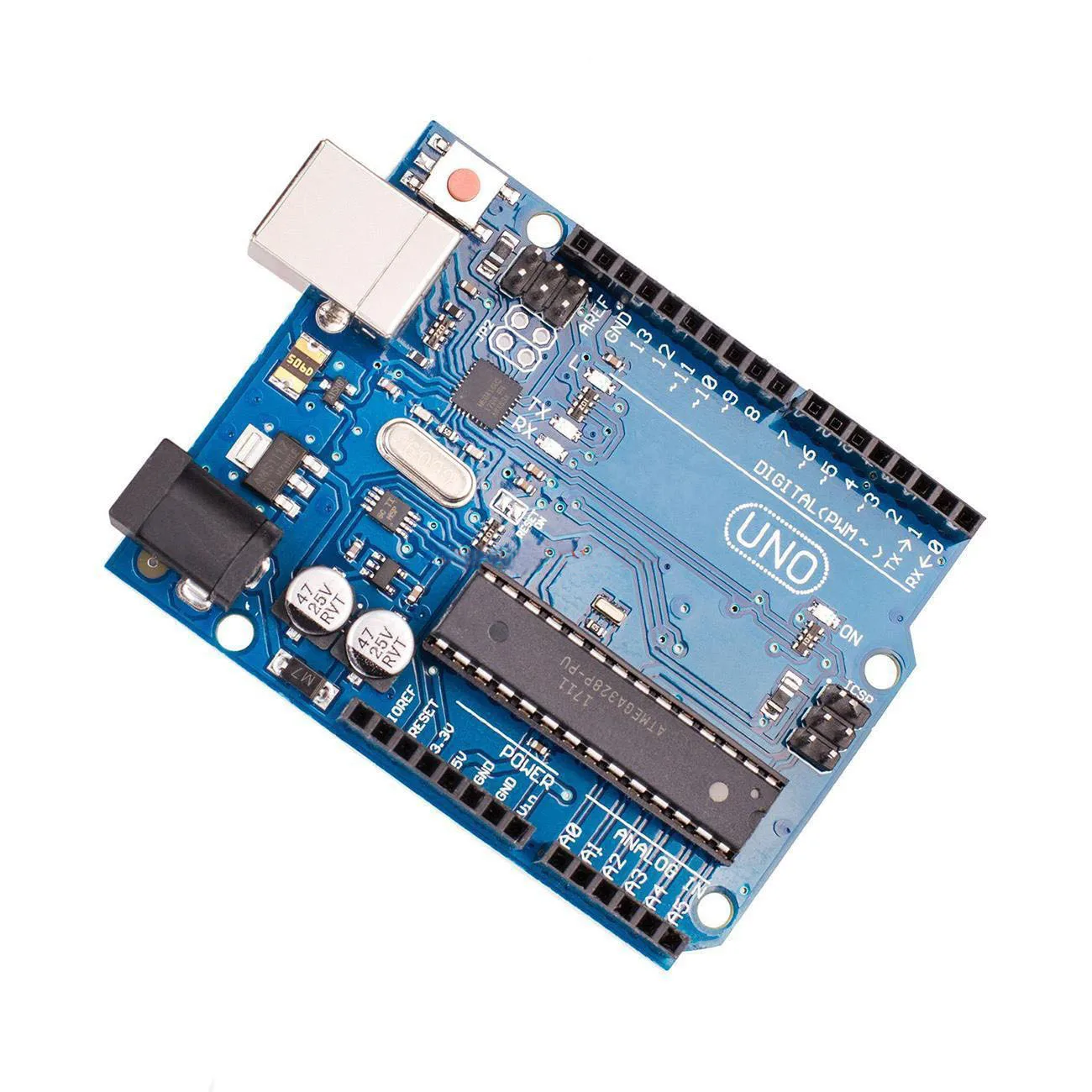 Высокое качество один набор UNO R3 официальная коробка ATMEGA16U2+ MEGA328P чип для Arduino UNO R3 макетная плата+ USB кабель