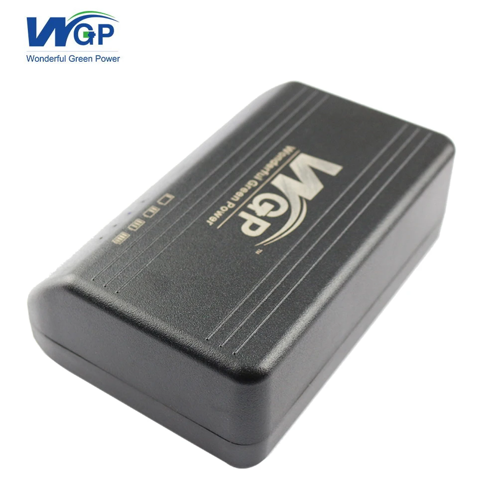 Высокая емкость 31200mAh банк питания DC 12V USB 5V много точек станция батарейного для