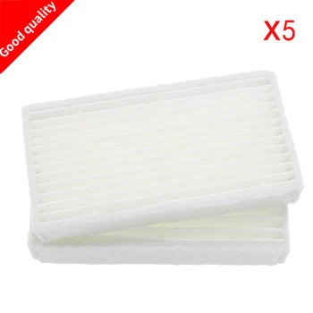 

5pcs Vacuum Cleaner Filters HEPA Filter for CHUWI V3 iLife X5 V5 V3+ V5PRO ECOVACS CR130 cr120 CEN540 CEN250 ML009 Cleaner Parts
