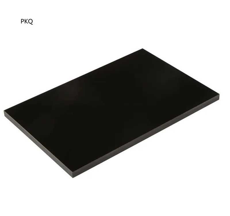 Многоцветная 1 шт пластиковая акриловая доска 300x200*2,7 мм прозрачный полиметилметакрилат - Цвет: Черный