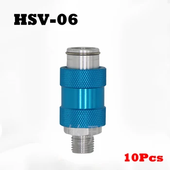 

10Pcs G1/8" HSV Series Push Hand Operated Slide Valve HSV 06 Slide Switch Vent Valve HSV-06