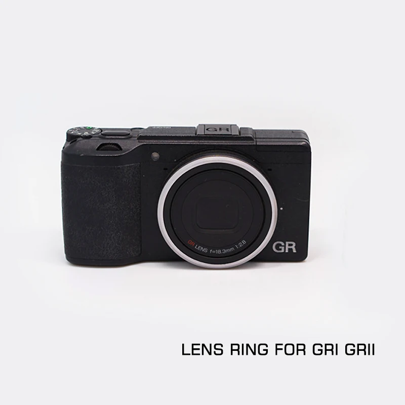 

Metal Original Sliver Lens Ring fit for Ricoh GR /GR II/GR2 Camera LIMITED EDITION