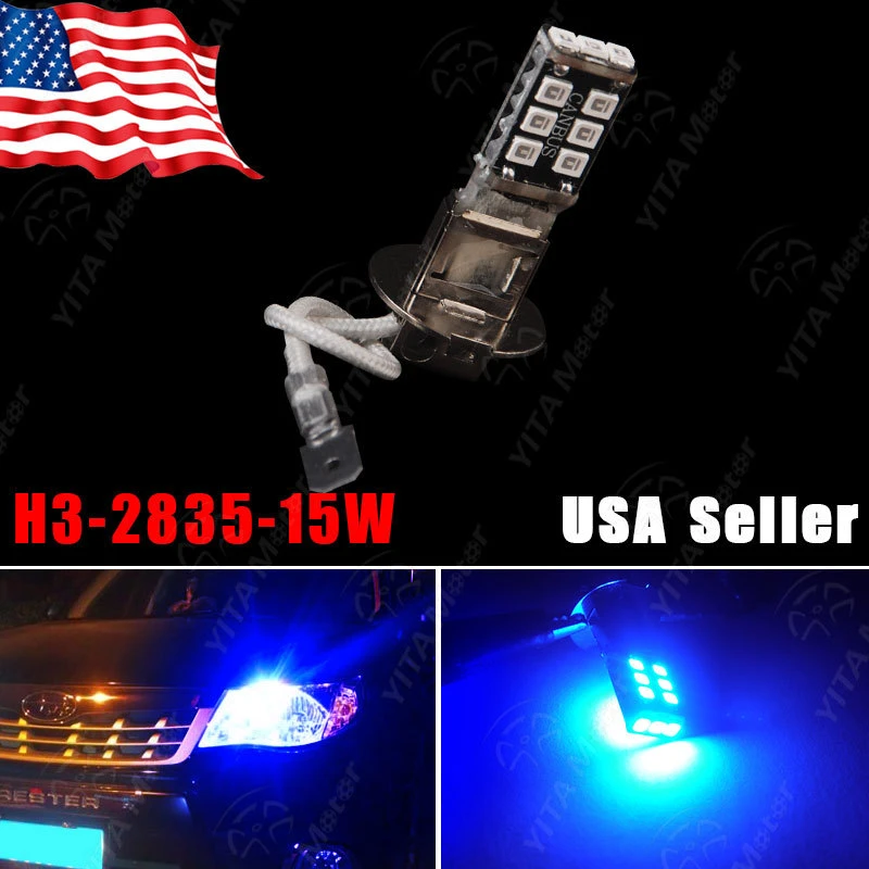 Hot Selling h3 Car led Light H3 15W 