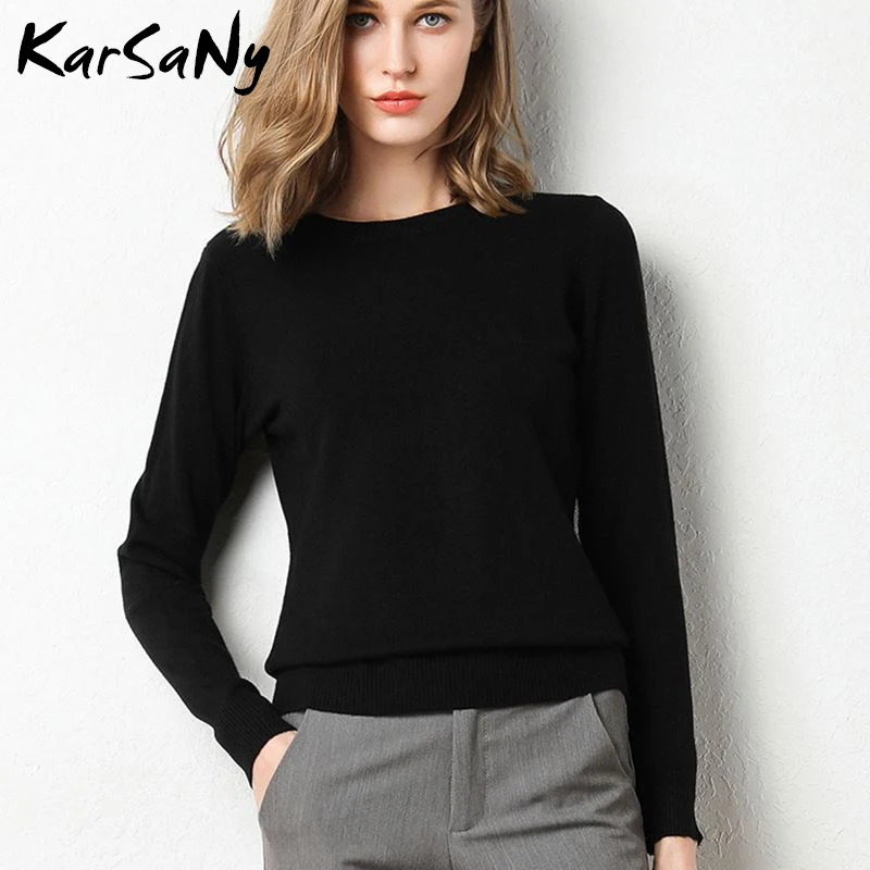 ladies sweater Yellow Cashmere Sweater For Women Sweaters Female Pink Wool Winter Woman Sweater Knitting Pullovers Knitted Sweaters Jumper 2021 Sweaters Sweaters