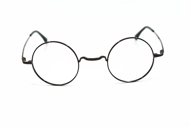 44 см винтажная круглая чистая титановая оправа гибкие мужские и женские очки для чтения, очки Super Light+ 75+ 100+ 125+ 150+ 225+ 250