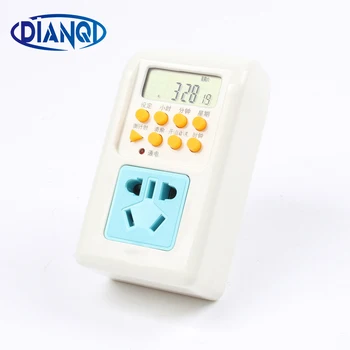 

Socket type timer socket timer switch 220V 10A Removable Battery