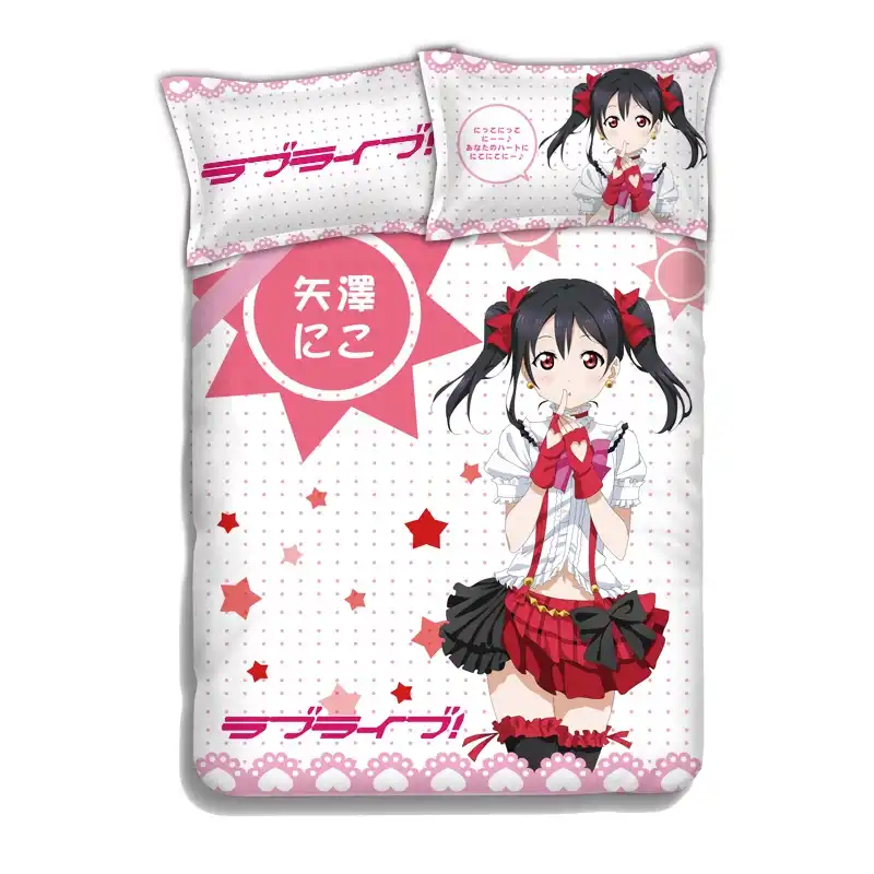 Del Amor Juego De Ropa De Cama De Idol Project Juego Completo De Edredon Sabana De Lino Ajustada Juegos De Ropa De Cama Aliexpress