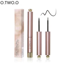 O. TWO. O черная жидкая подводка для глаз Cool Cat style долговечная водостойкая жидкая подводка для глаз Подводка для глаз Карандаш Макияж Косметический инструмент
