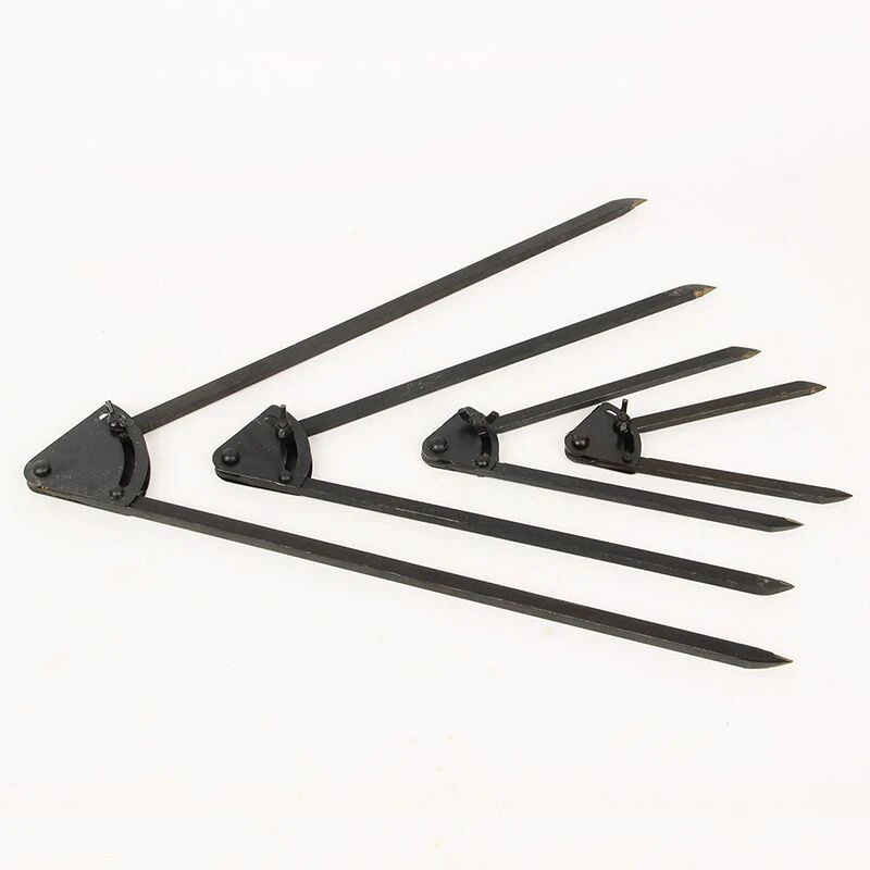 

150MM 200MM 300MMDurable Adjustable Rotating Tool Wing Divider Edge Creaser DIY Sewing Leather Metal Compass Craft Marking Tool