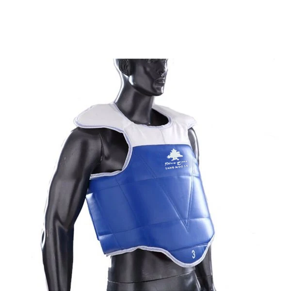 pine tree sang moo sa wtf taekwondo solid reversible chest protector moo support