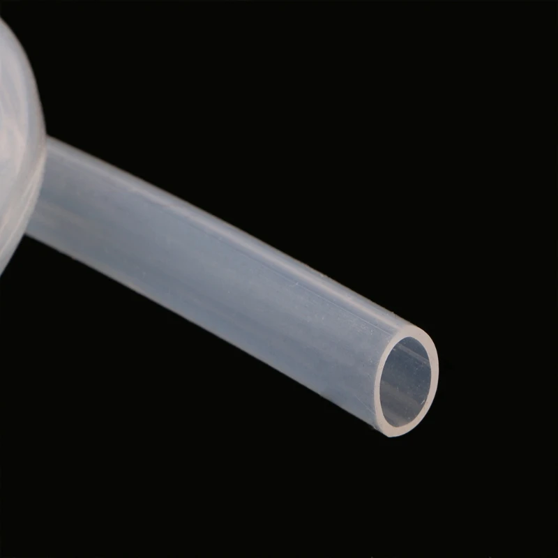 1 шт 8 мм ID x 10 мм OD Еда Класс силиконовая трубка гибкий шланг труба 1 м прозрачный