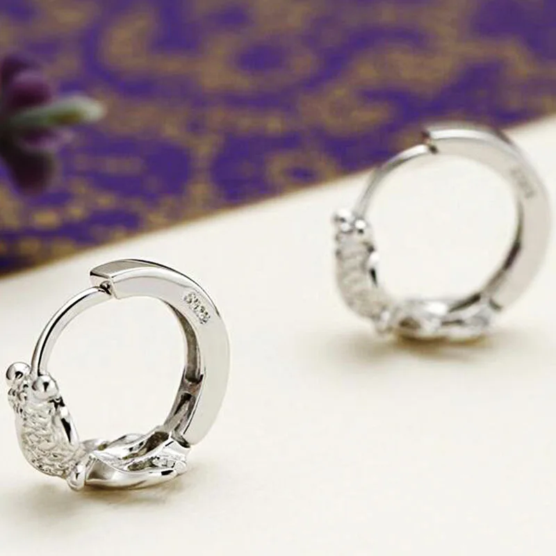 Женские серьги гвоздики LARGERLOF из настоящего серебра 925 пробы ED50011|earrings fashion|earrings